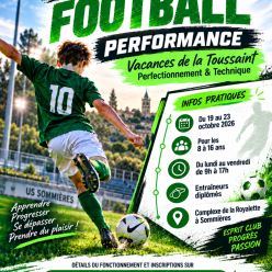 Stages Foot Jeunes - Automne 2026